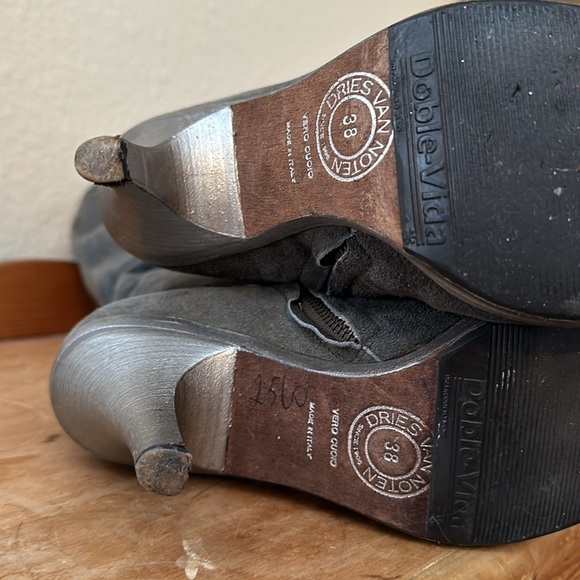 Dries Van Noten Suede boots size 38 - Picture 4 of 7